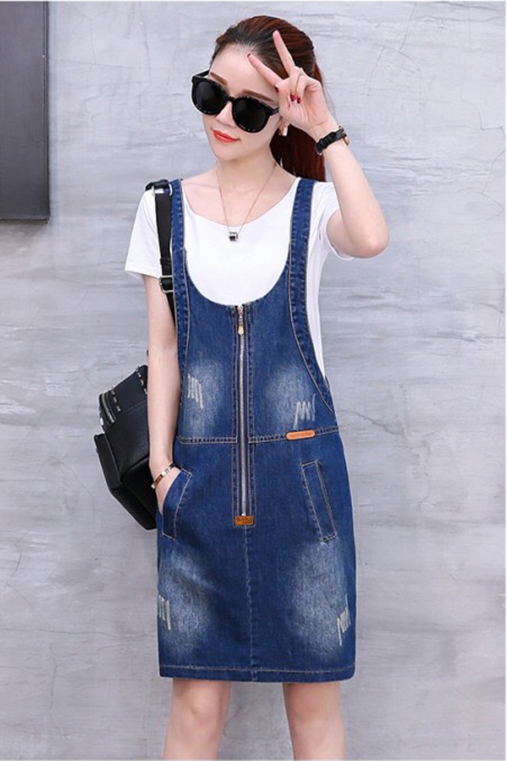 YẾM JEAN PHỐI DA KHÓA KÉO TRƯỚC NGỰC - NJ8825